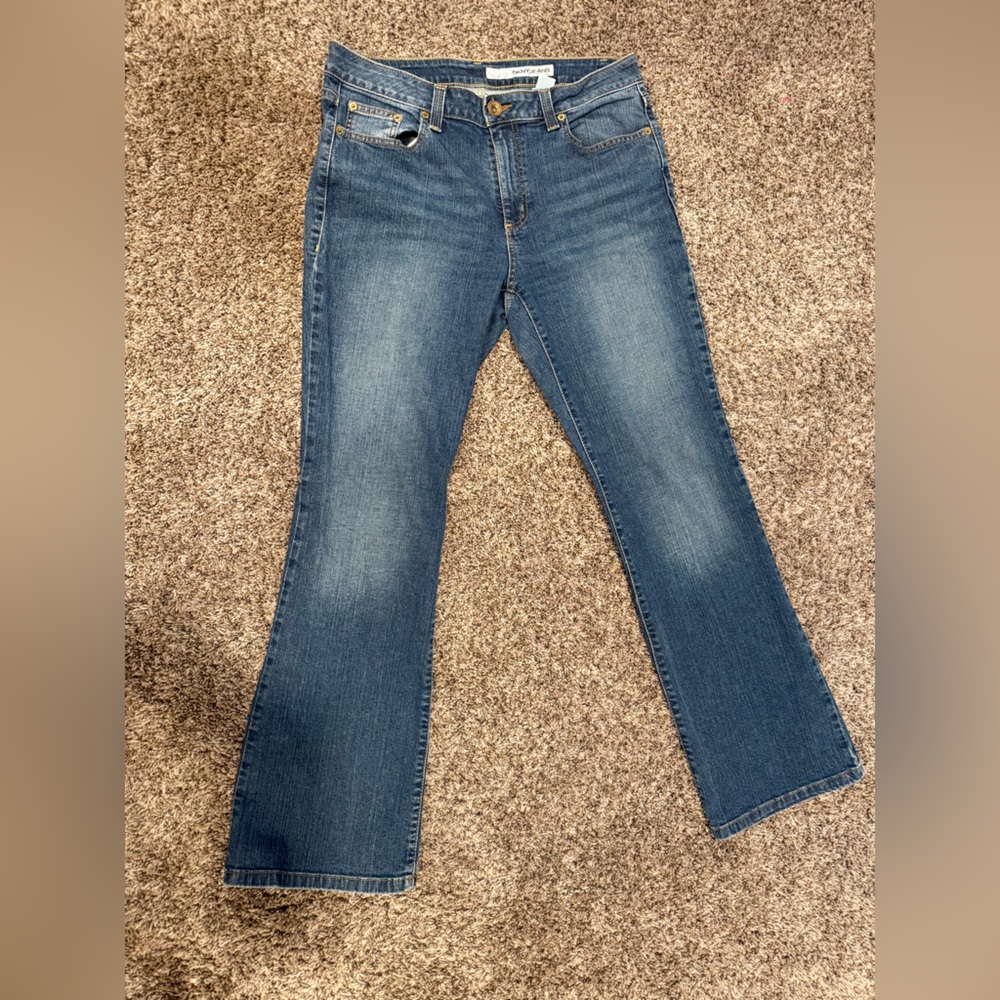 DKNY Women's Boot Cut Jeans in Blue